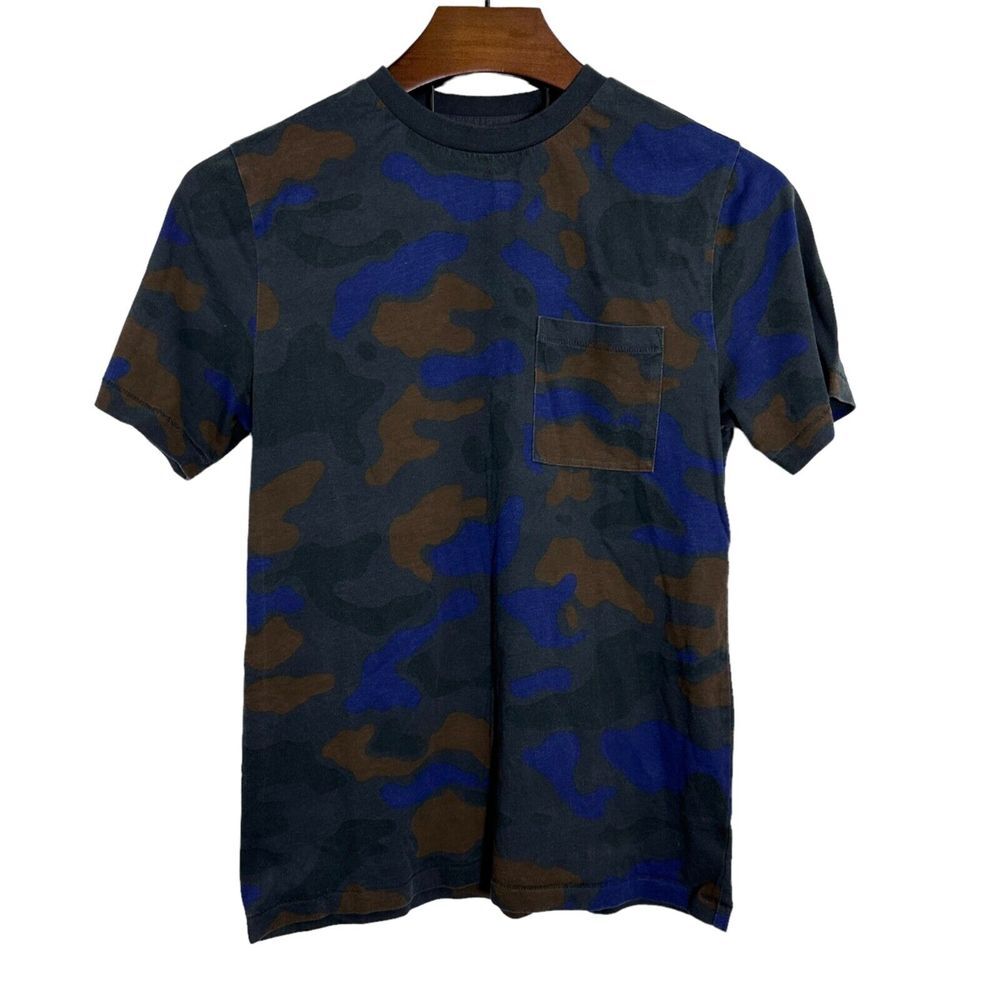 3•1 Phillip Lim Mens Camouflage‎ T-Shirt SS 20th Anniversary Collection Small